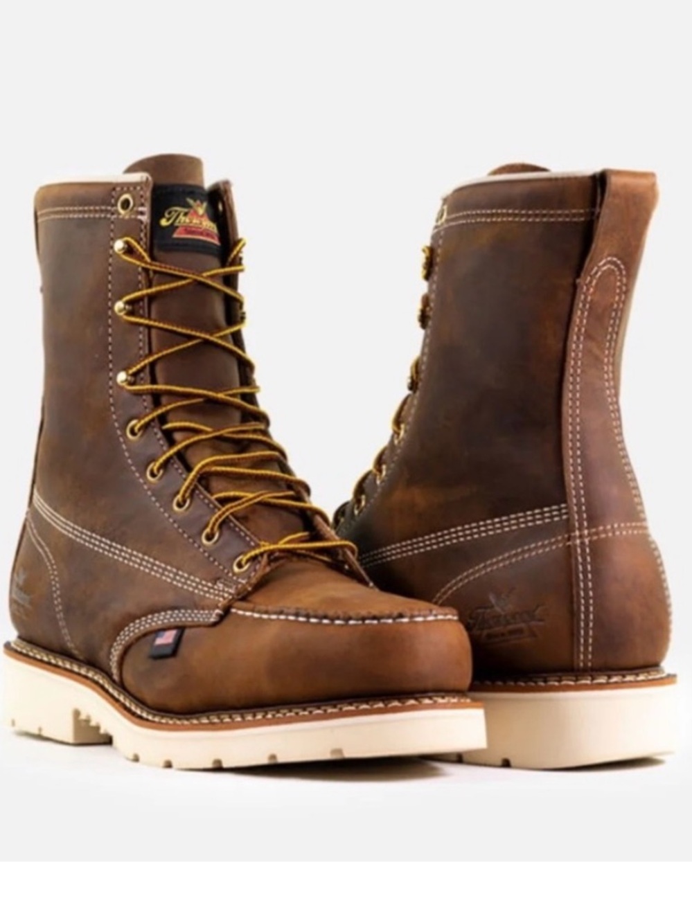 Thorogood American Heritage 8” Steel Toe Boot Size 10.5 2E NWT